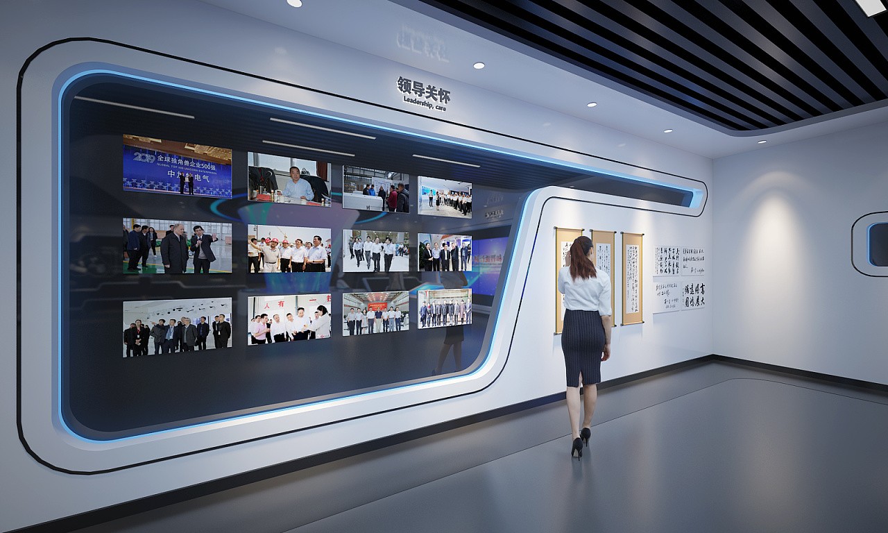 數(shù)字化企業(yè)展館展廳設(shè)計